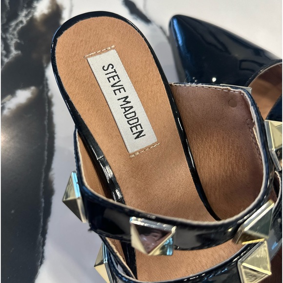 Steve Madden strappy patent kitten heel - Picture 3 of 9